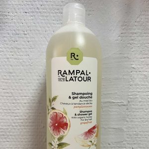 Shampoing et gel douche bio au pamplemousse, épicerie à Marseille